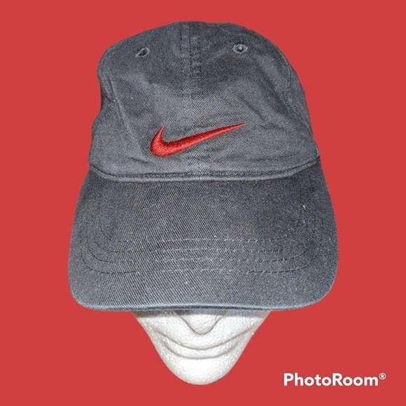 Nike Black Toddler Hat‎ Velcro Size 4T - Picture 1 of 2